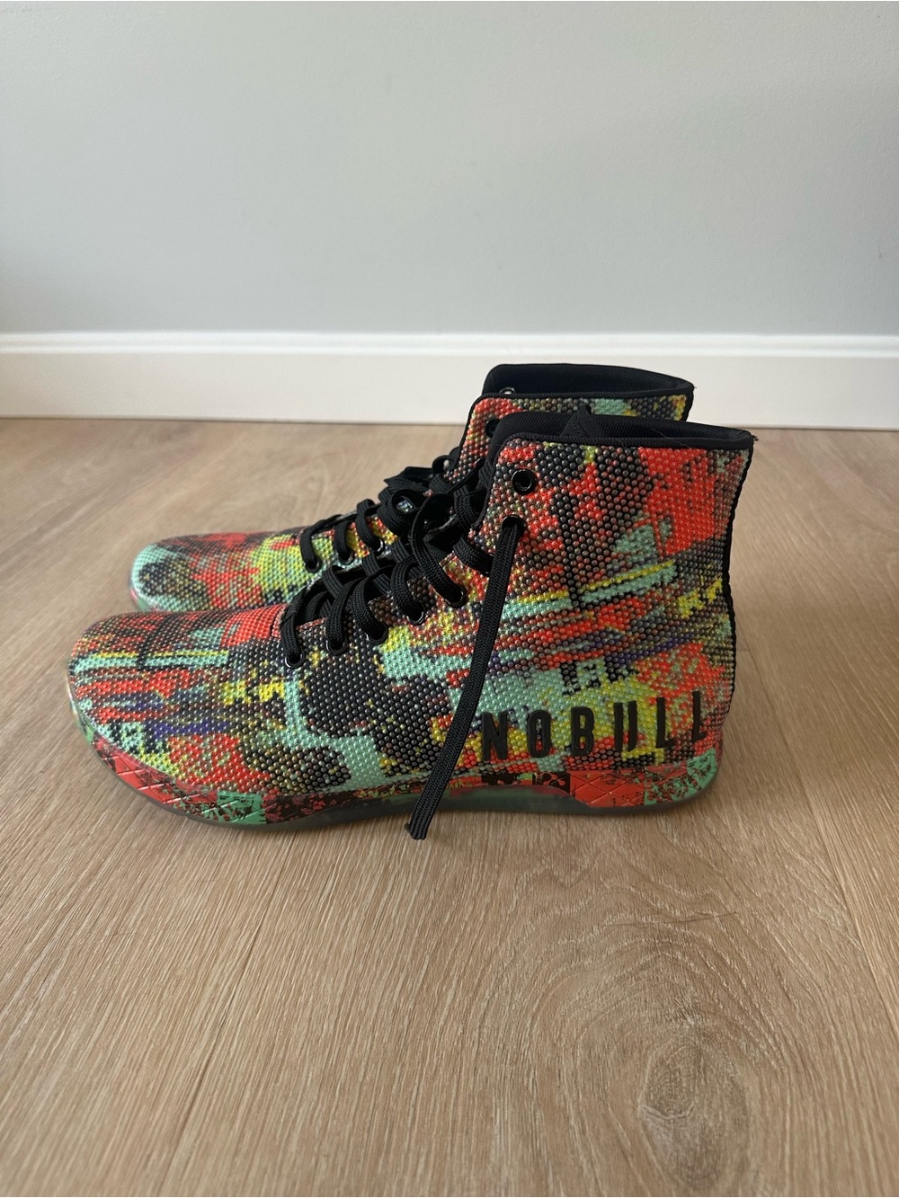 NOBULL Men’s US size 12 (W13.5) Multi-Color High-Top Sneakers